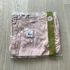 Basic By Design Pink Cotton T-Shirt - XS BNIP)